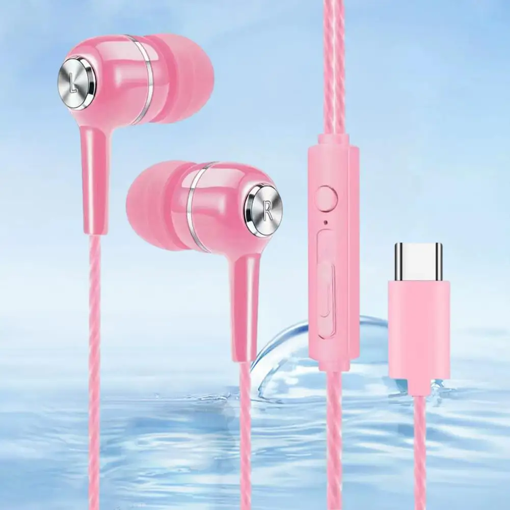 Premium In-ear Headphones for Computers Sound In-ear Mobile Headphones Enhanced Sound In-ear Wired Headphones