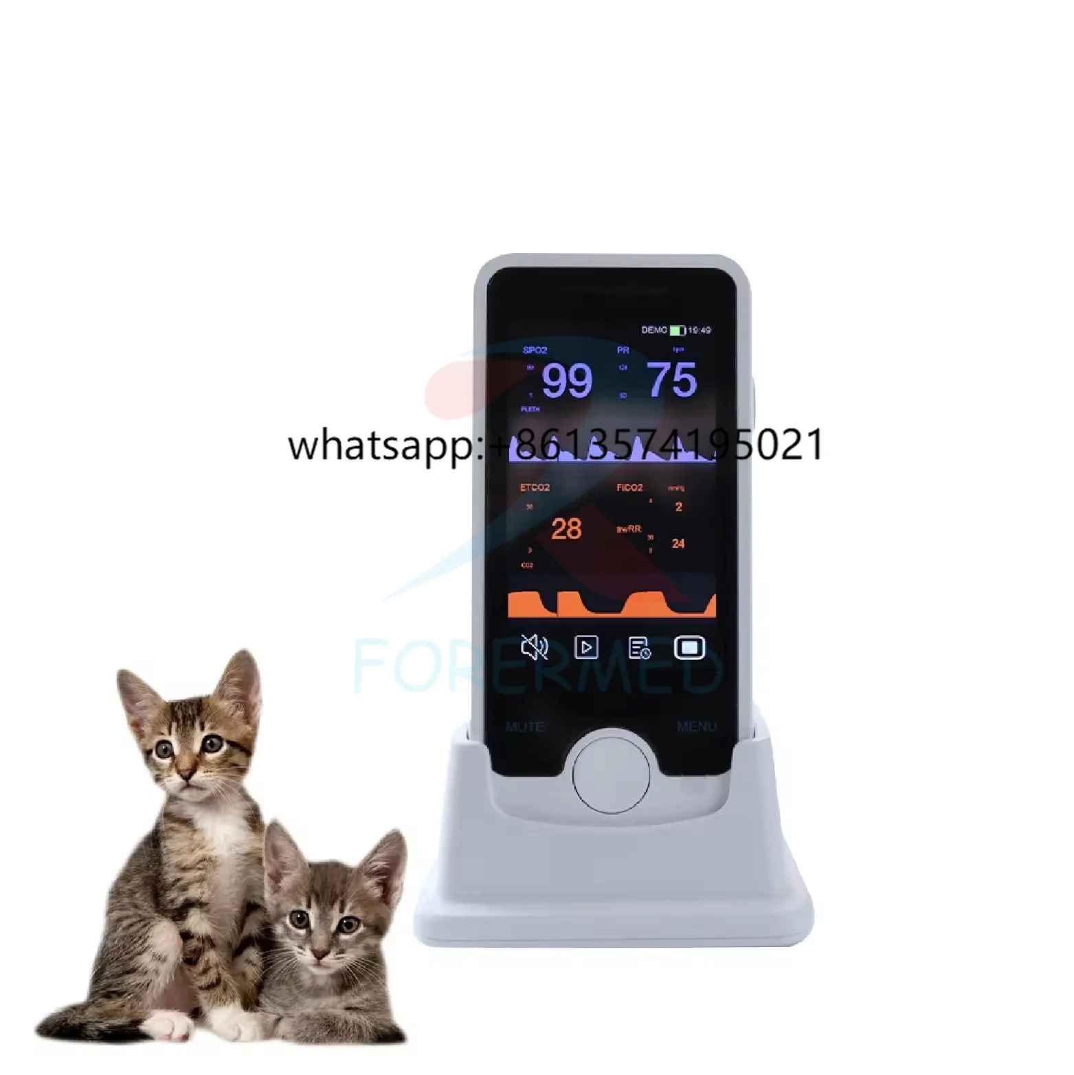 Portable Pet Health  Device Vet Pressure Multi-parameter for Dogs & Cats Veterinary