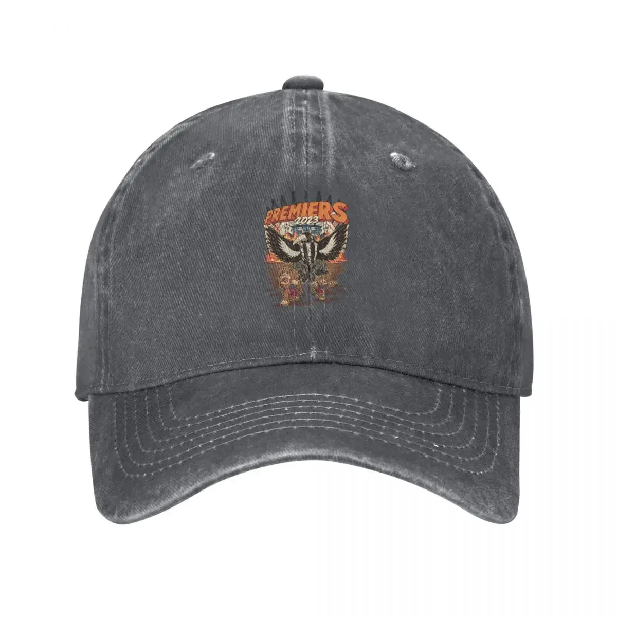 

King Magpie - Premiers Graphic Baseball Cap Thermal Visor golf hat genuine custom Hat Sun Hats For Women Men's