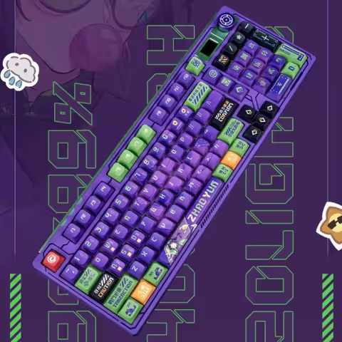 VALKYRIE VK99 Mechanical Keyboards Wireless Bluetooth Tri-mode RGB Gasket Hot Swapping Custom Gaming Mechanical Keyboard Gifts