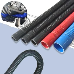 Manguera Flexible de silicona Universal para radiador de coche, tubo de admisión de aire, alta presión y alta temperatura, todos los tamaños, ID16-110mm