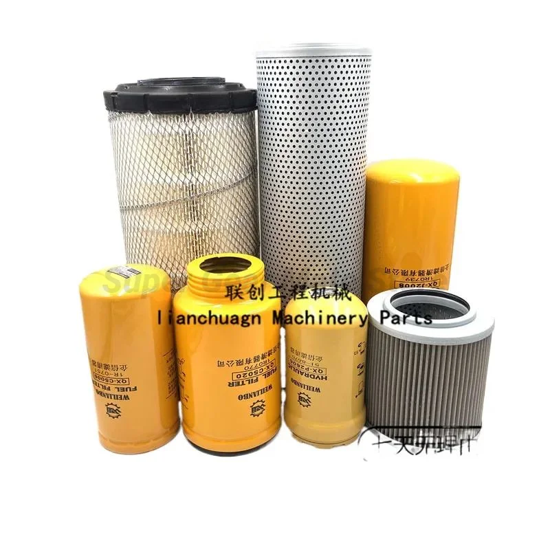 

Масляный фильтр для Caterpillar Cat E313D, дизельный воздушный фильтр, запчасти для фильтра подачи топлива и обратной линии