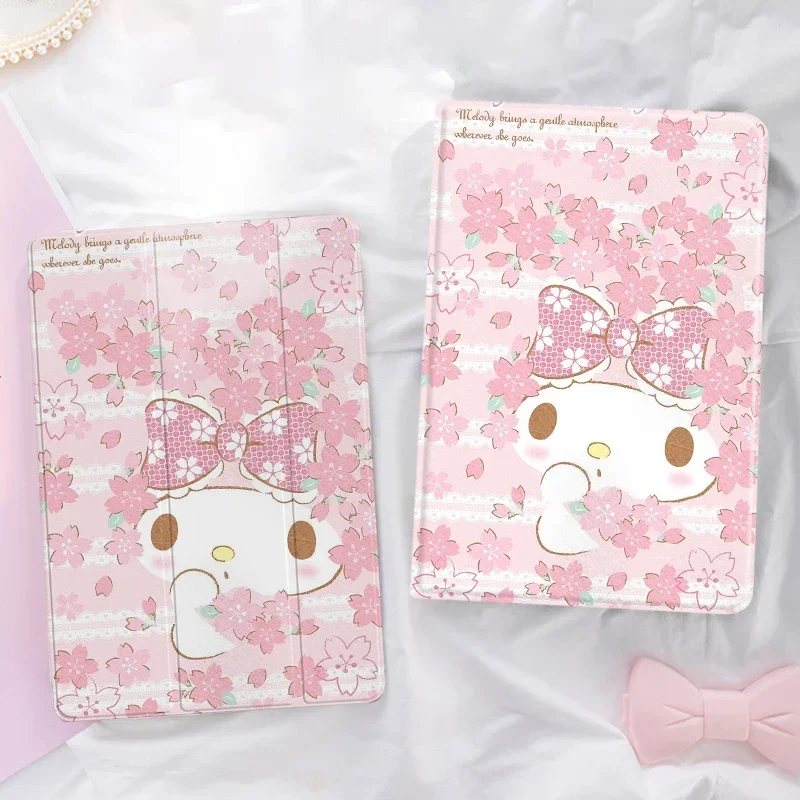 

Melody Ipad Case For 10th Generation 10.9inch 9/7/8th Kawaii Cartoon Case for 11inch Pro 20 21 22 Air4/5 Mini4/5 Tablet Cases