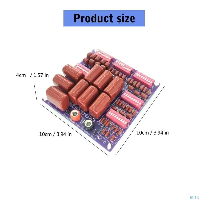 R91A Intelligente Elektronik DIY PCB -Kondensator Board Polypropylen Filmkondensator für Home Automation & Circuit Designs