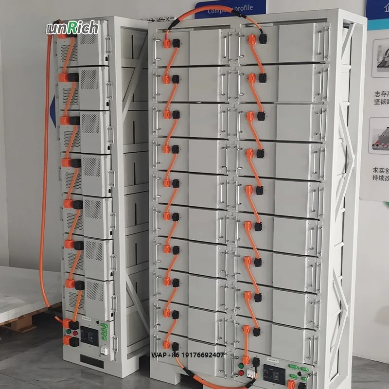 High Voltage 51.2v 280Ah 314Ah100kwh 150kwh 200kwh 250kwh Rack-mounted Lifepo4 Battery Solar Energy Storage Battery