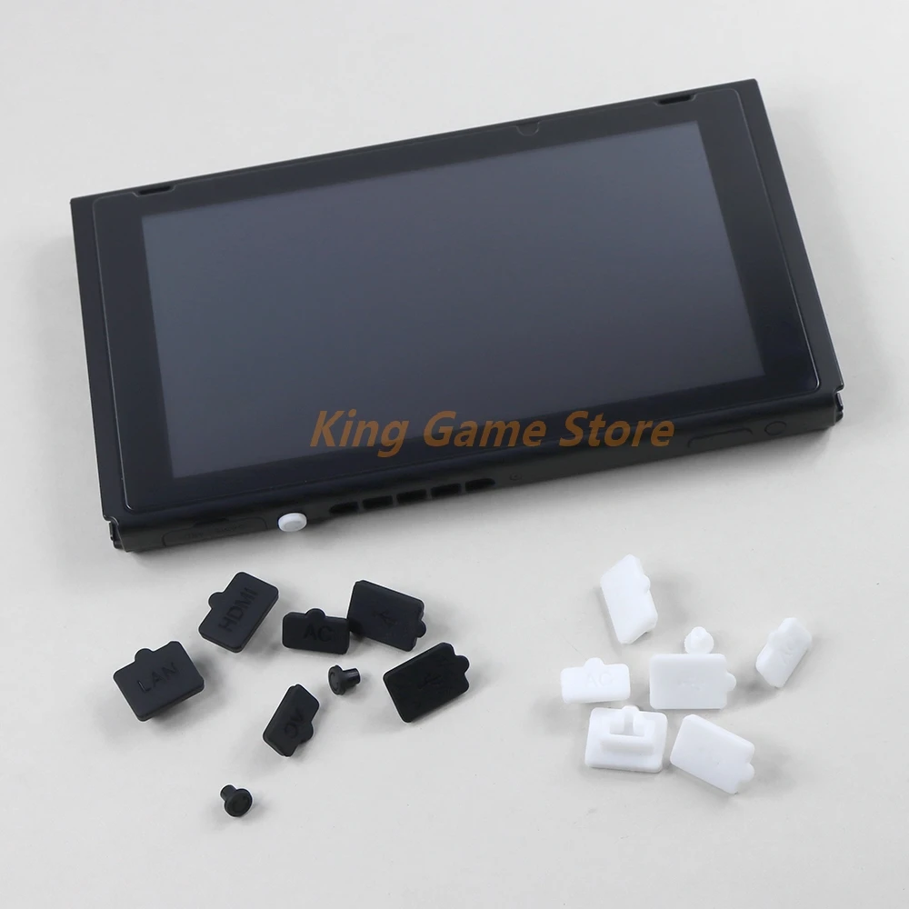 50sets For Nintendo Switch OLED Dust Plug Silicone Dustproof Cover Stopper Dust Proof Case For Switch NS Lite Console