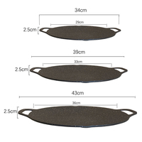 Grilling Pan Non-stick Baking Dishes Pans Multi-purpose Induction Cooker for Outdoor Camping Kitchen Bakeware Household Tools