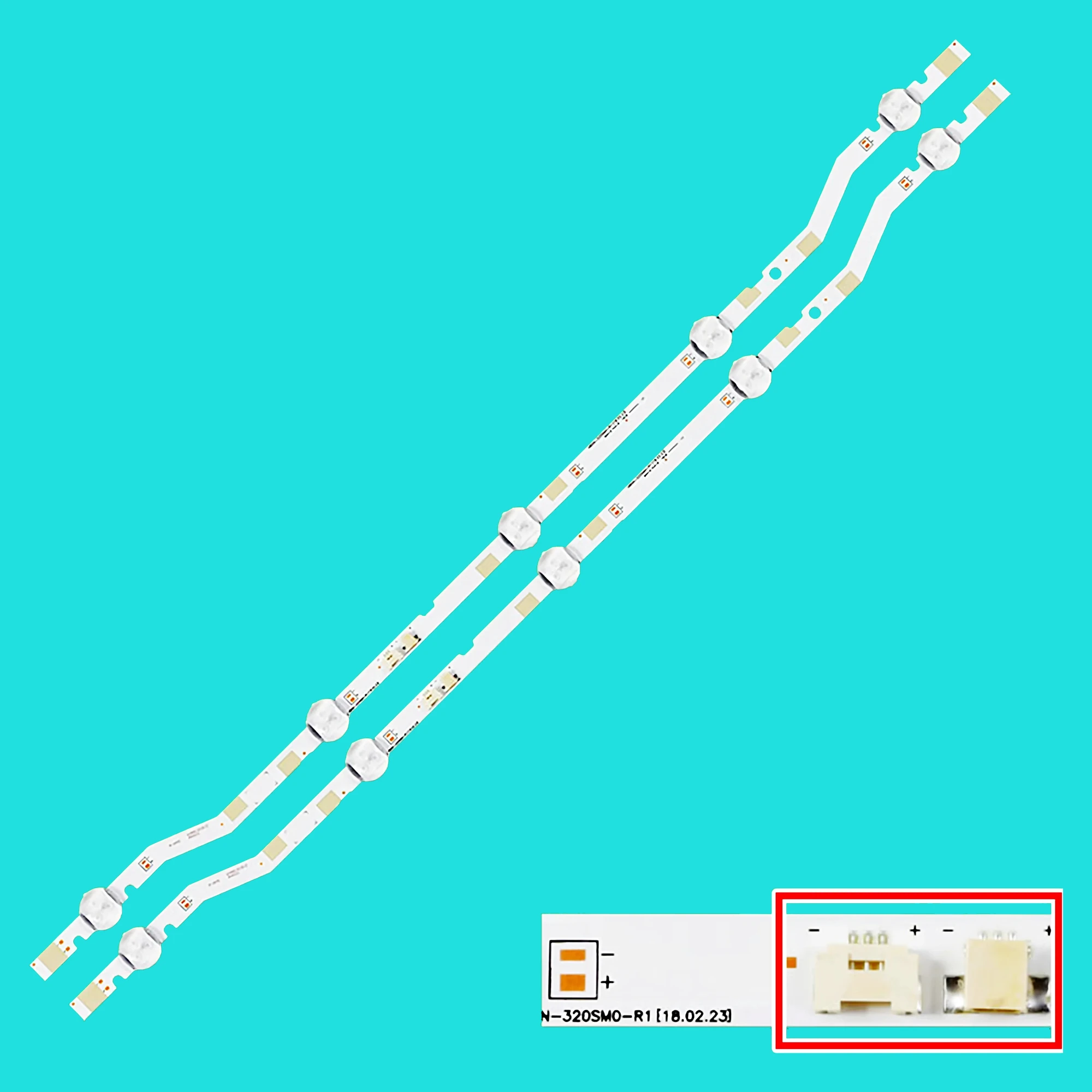 

LED Backlight Strip For V5DN-320SM0-R4 R5 V8DN-320SM0-R1 V7DN-320SM0-R1 UE32J4000 UE32N4000 UE32N4300 UE32J4510 UA32J4088AJXXZ
