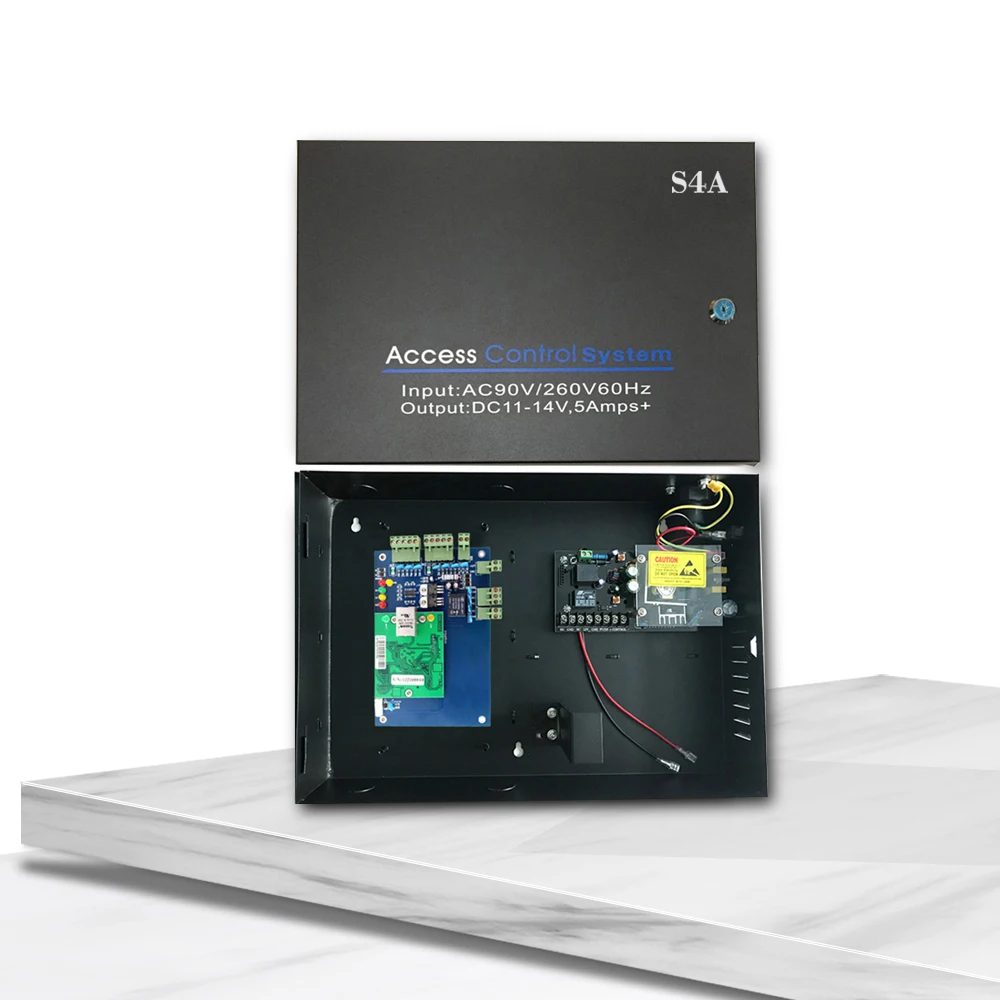 Single Door Wiegand TCP/IP Network Access Controller, Backup Power Supply, com PS-6653B