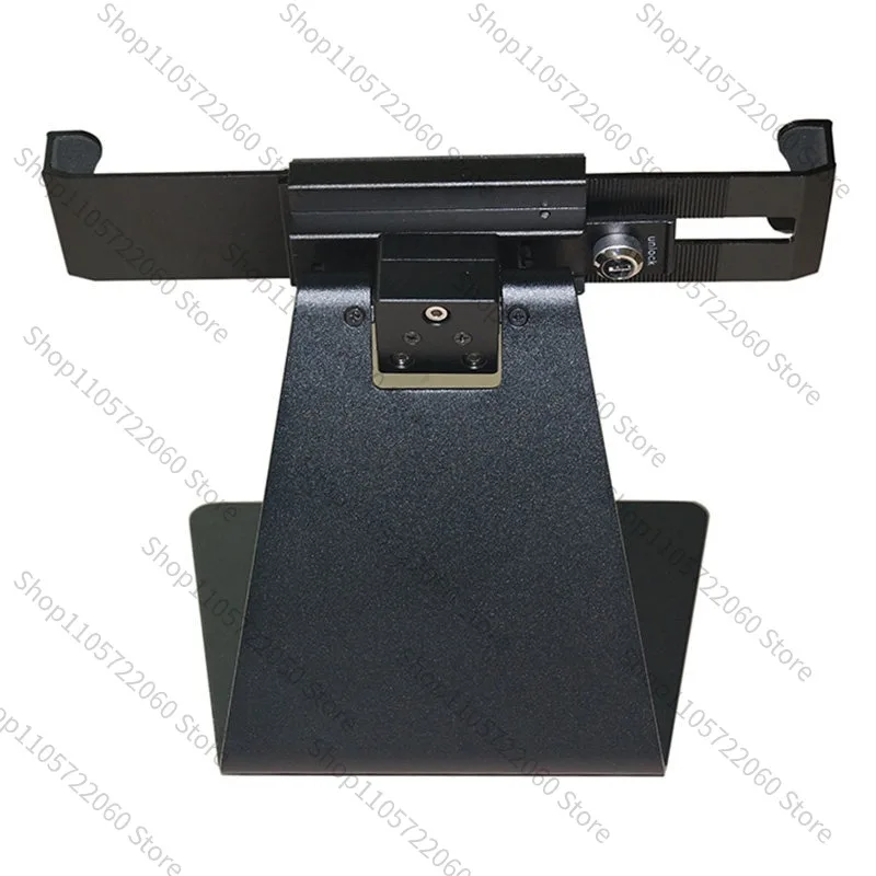 360 Degree Rotation Anti-theft Tablet Holder Desktop Cash Equipment Horizontal Vertical Adjustable Fixed Base