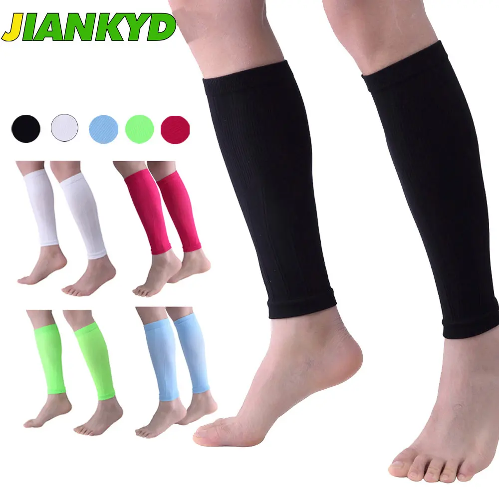 1Pair Calf Compression Sleeves For Men Women, Leg Compression Sleeve, Footless Compression Socks for Shin Splint &Varicose Vein