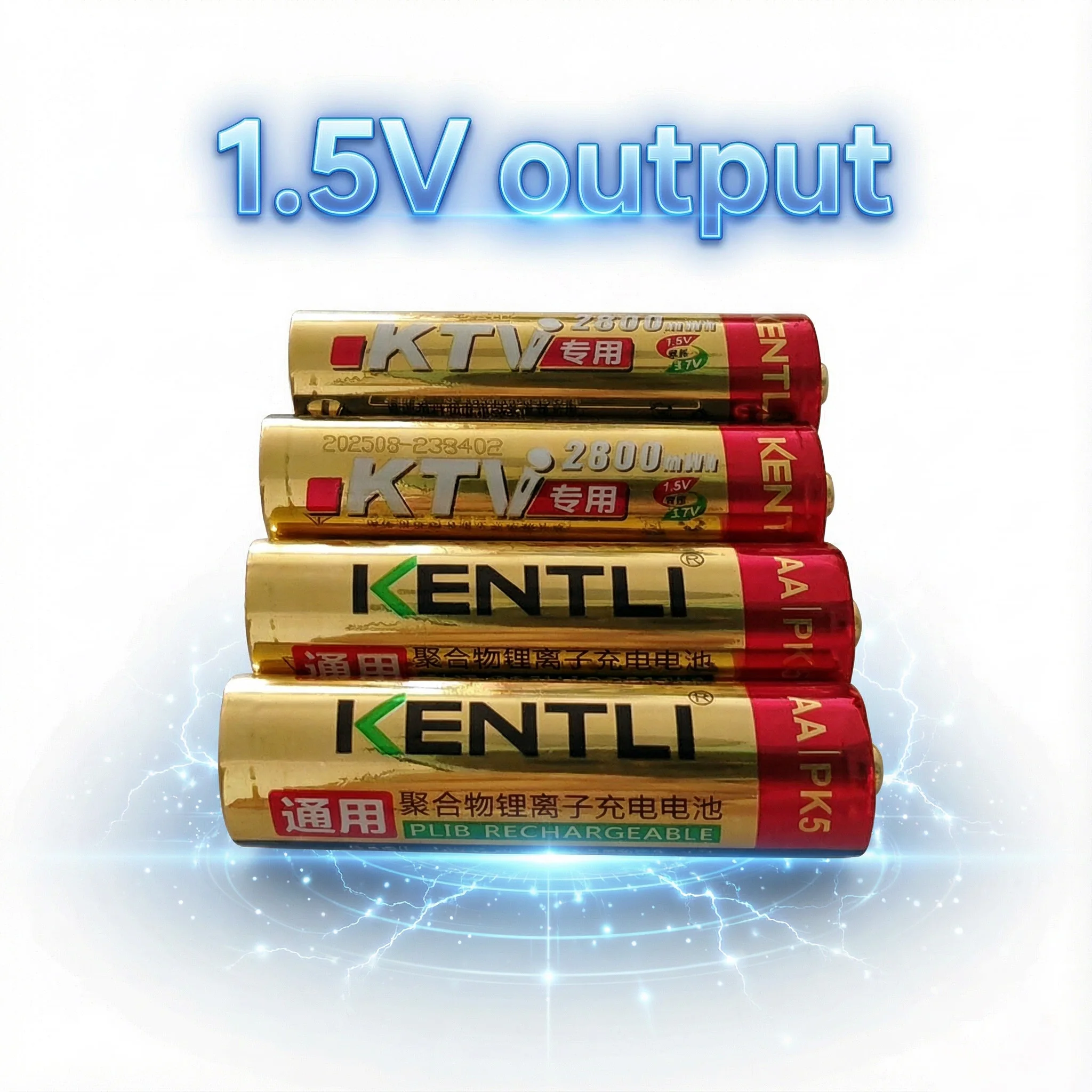 4-20pcs KTV 1.5V 2800mWh li-ion Rechargeable battery Lithium Battery for  Remote Control KTV use Including Charger