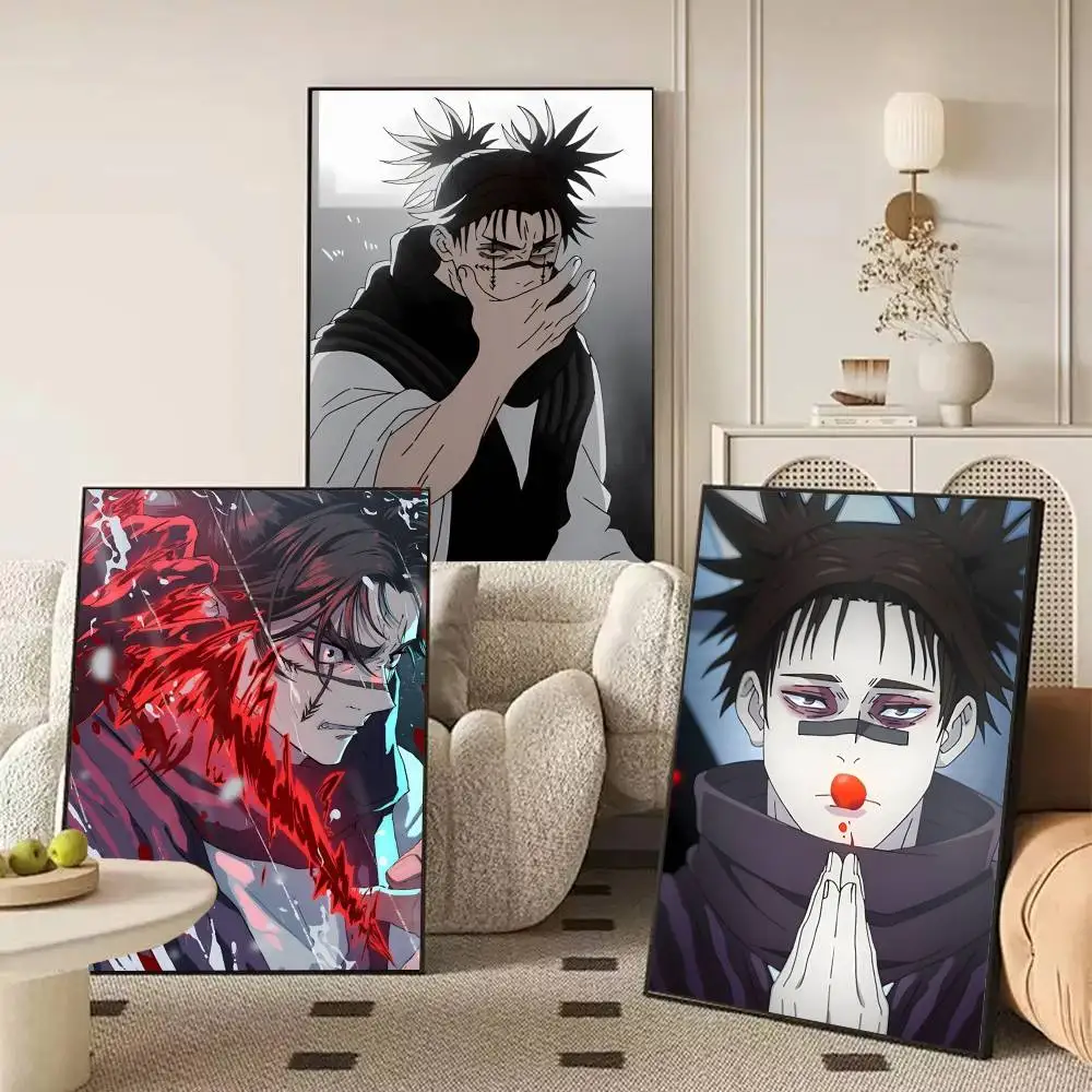 Choso Jujutsu Kaisen Anime Poster Art With Prints Home bedroom living room decoration gift