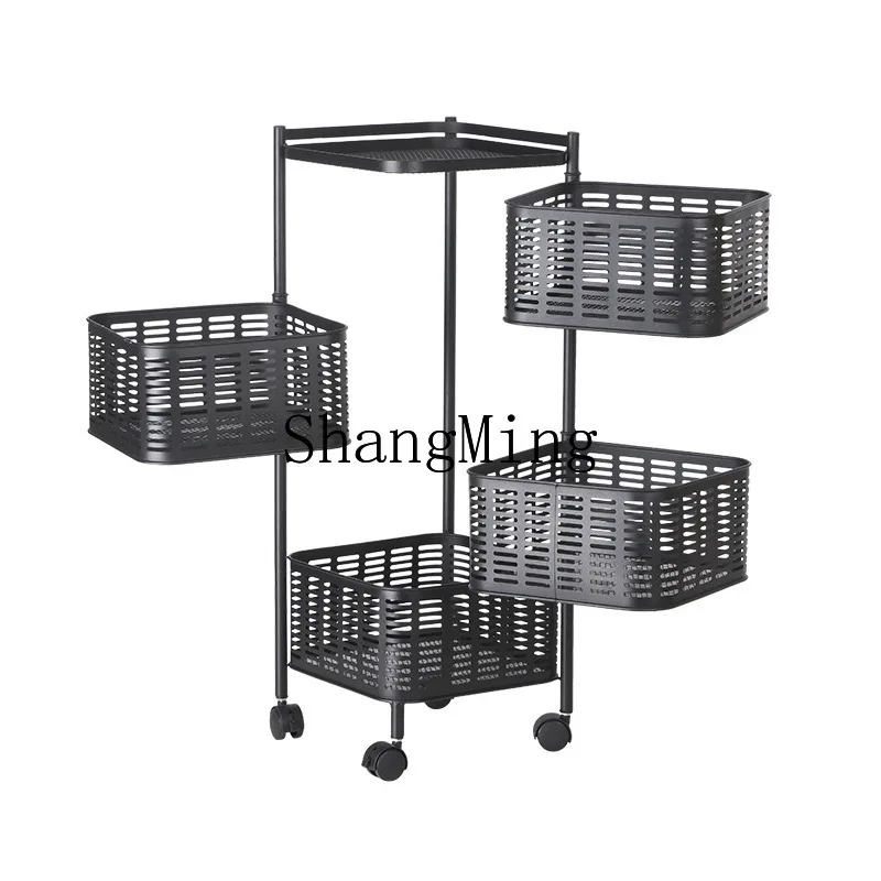 

CL vegetable rack rotating rack floor-to-ceiling multi-layer storage rack household multi-functional special basket