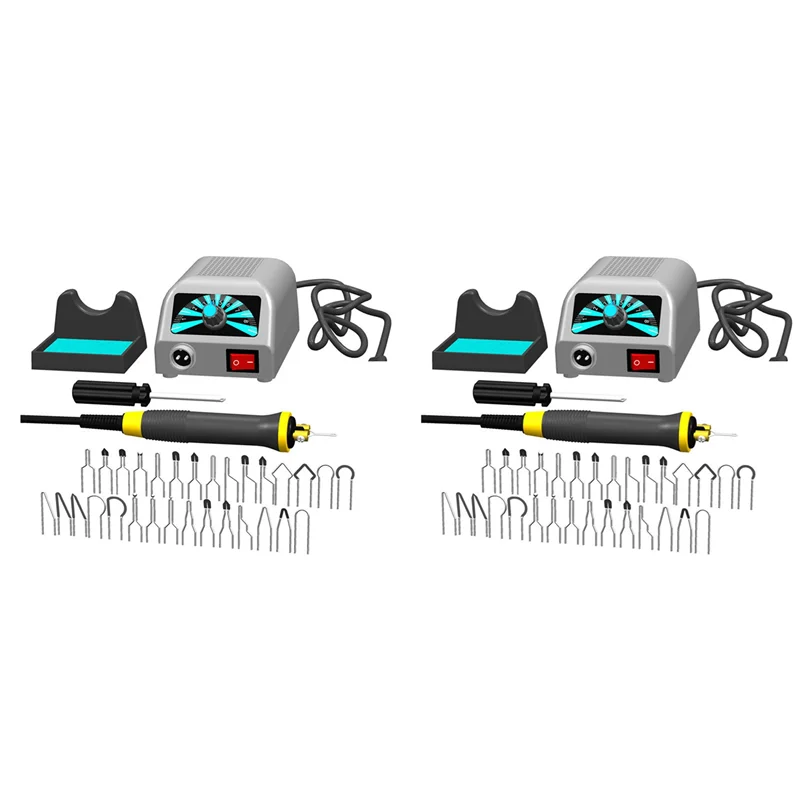 

IALJ-2X LH20 Wood Burning Tools, Adjustable Temperature Wood Burner Kit, Beginner Craft Wood Burning,EU Plug