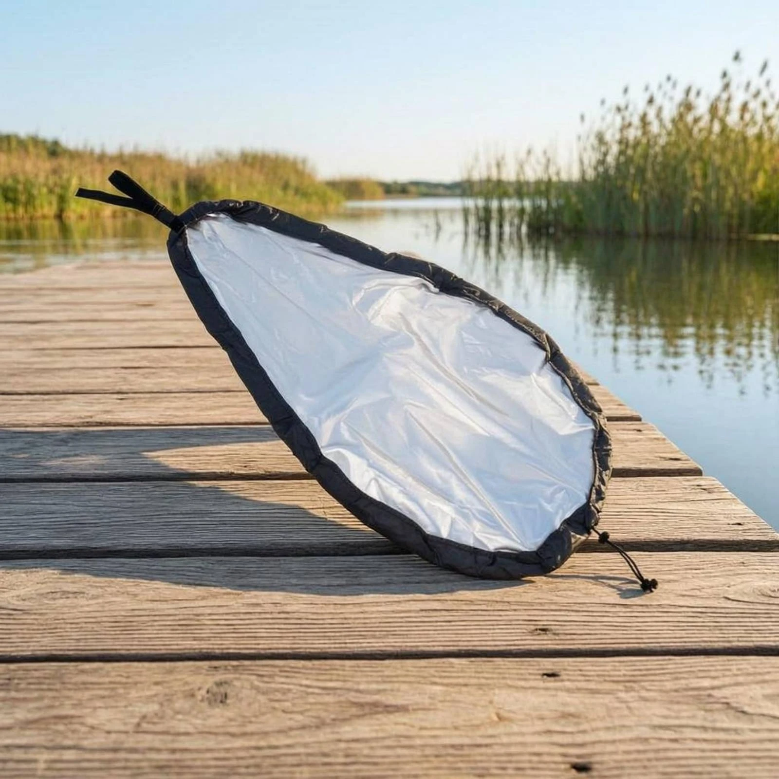 

Kayak Cockpit Cover Black Binding Oval Cockpit Cover Water Sports Gear Snug Fit Adjustable