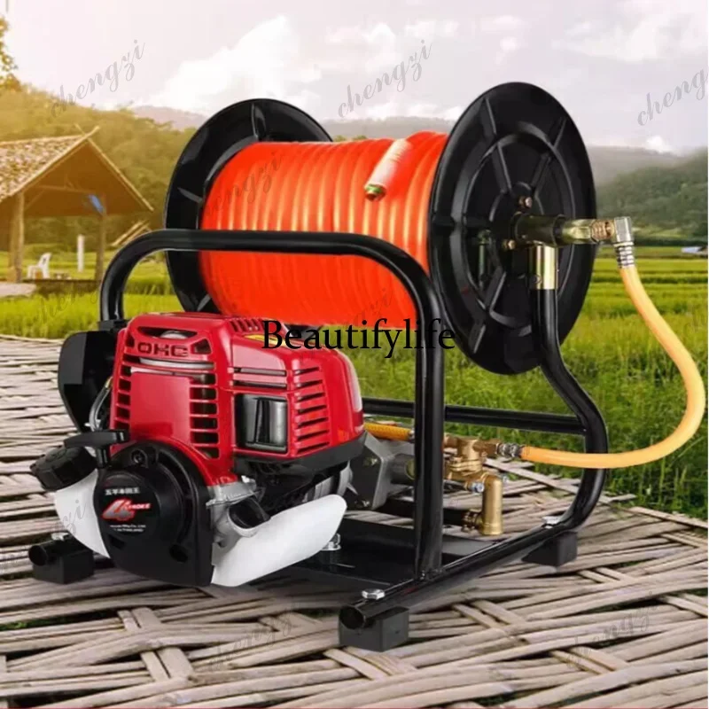 H134  Spraying machine, four-stroke high-pressure spraying pump, pesticide spraying and disinfection spray view 2