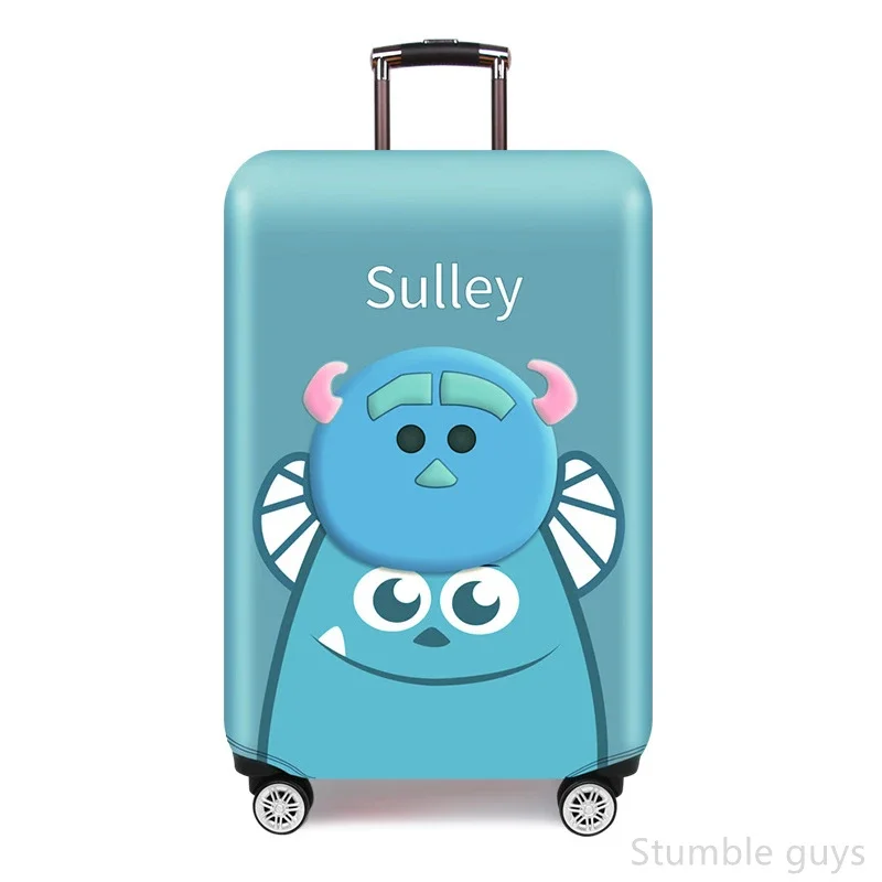 

Прочный моющийся чехол для багажа, высокоэластичный защитный пылезащитный чехол для чемодана, практичный аксессуар для авиаперевозок, 18-32 дюйма