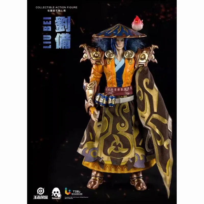 Goods in Stock Genuine 3A Threezero Liu Bei 1/12 Honor of Kings Game Character Model Animation Character Action Toy Gift