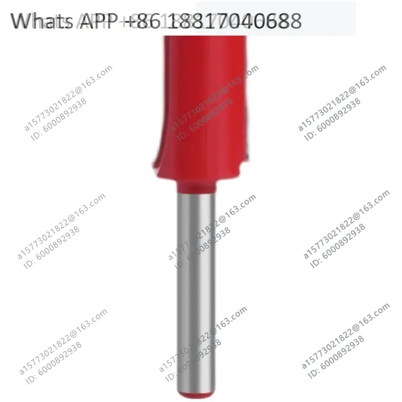 Slotting Knife for Woodworking Milling Cutter Drill Bit Trimmer Diameter 18mm Long Straight Knife with 1/4 Inch Shank