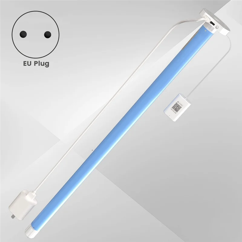 B50B-Wifi 스마트 롤러 쉐이드 블라인드 모터 플러그인 17Mm/20Mm/25Mm/28Mmmmm 튜브 커튼 관형 모터 R9이있는 EU 플러그 모터