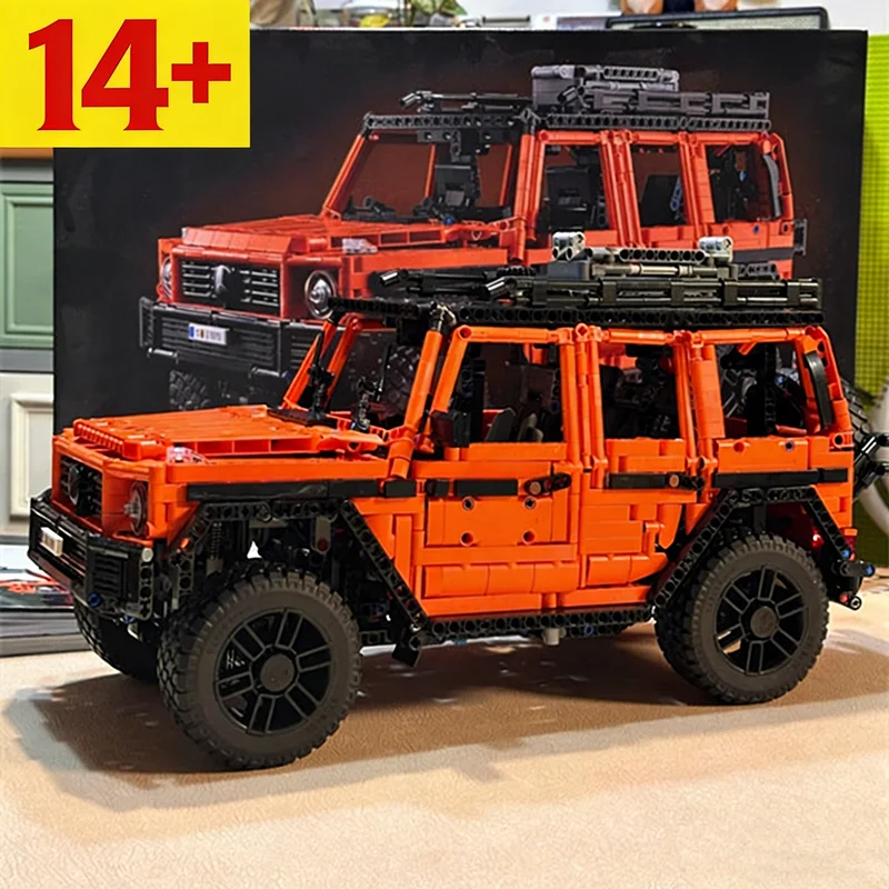 

2026 Hot mechanical suit 42177 off-road vehicle G500 building block model 2891 pieces, racing car toy, Christmas gift