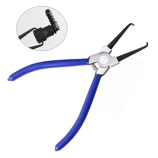 New Blue Clamp Plier Joint Clamping Pliers for Quick Filter Removal Oil Line Clamp Pliers Auto Tool for Detaching Fuels Hoses