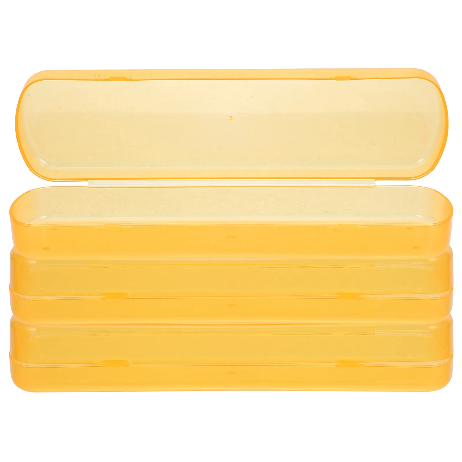 3Pcs Toothbrush Case Travel Toothpaste Storage Box Portable Plastic Toothbrush Holder Outdoor Organizer Container