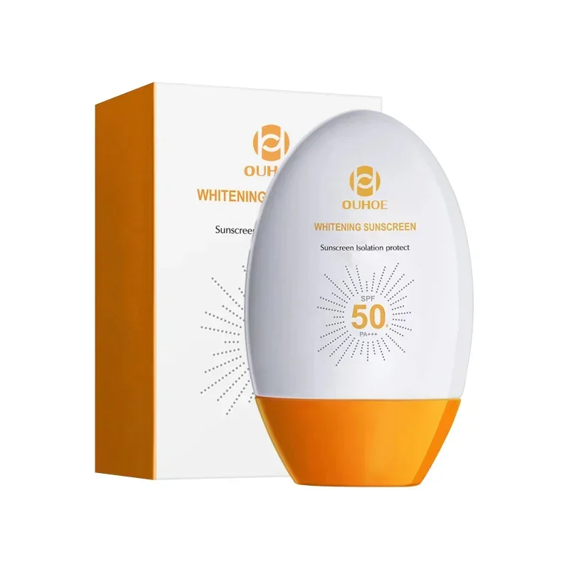 سطع واقية من الشمس SPF 50 الصيف منعش الجلد واقية Sunblock مكافحة الأشعة فوق البنفسجية ترطيب تبييض الوجه العناية بالجسم كريم الشمس