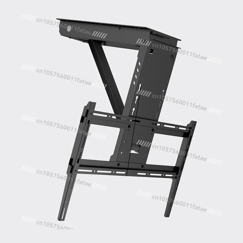 

32-85inch Take 80KG TV Wall Mount Electric Ceiling TV Lift Concealed Electric Pull Down Flip Up TV Lift Stand