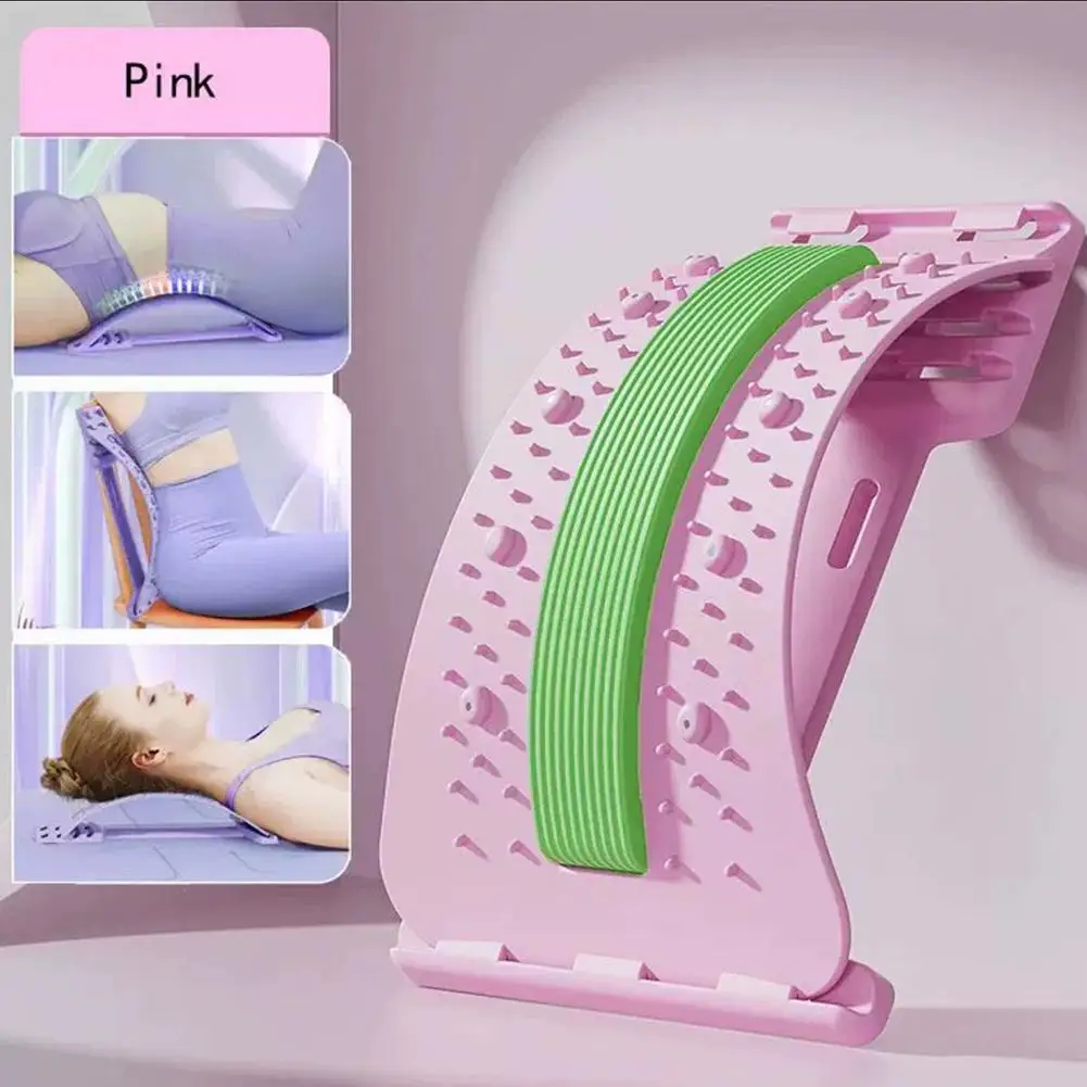 Camilla Lumbar para espalda baja para aliviar el dolor, dispositivo de descompresión espinal no quirúrgico, soporte para espalda baja para uso doméstico L0M4