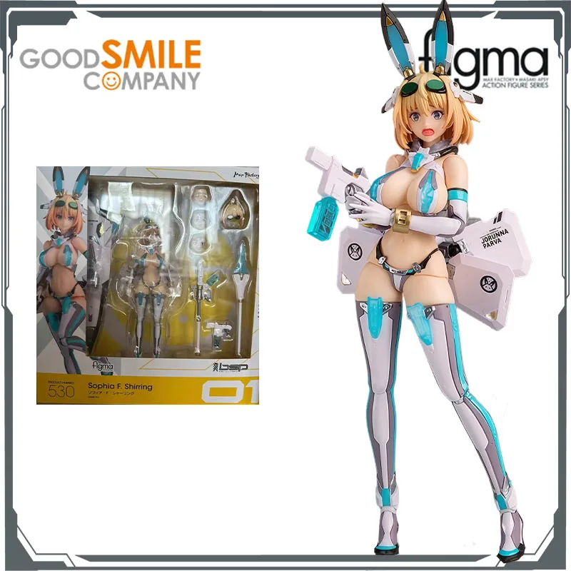 GSC Original Figma lapin fille Costume projet Sophia F. Shilling & Bikini armure Anime figurines jouets pour garçons noël