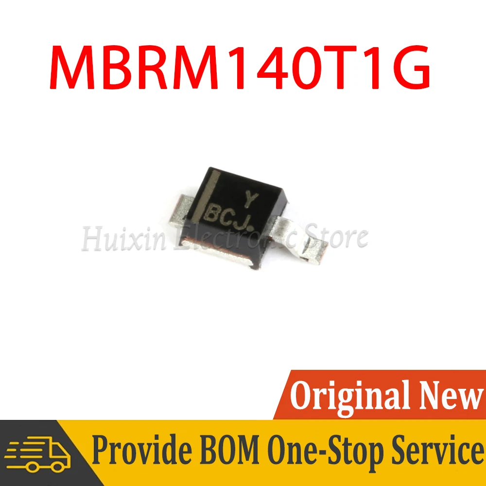 

MBRM140T1G MBRM140T BCJ Powermite 40V 1A SMD Schottky Diode SMD New and Original IC Chipset