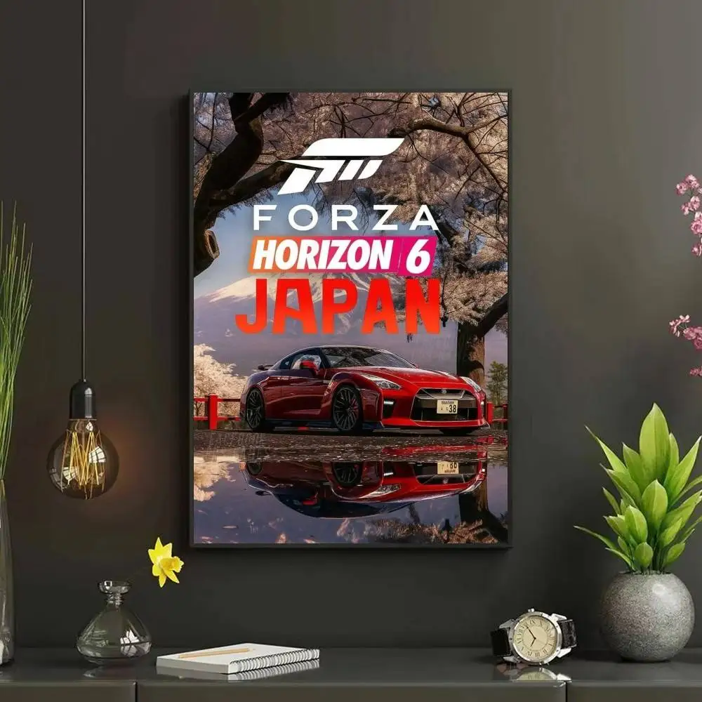Game F-Forza H-Horizon-6 Speed Storm Japan Poster Self-adhesive