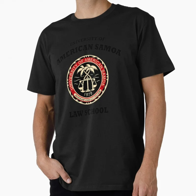 

University of American Samoa Vintage Crime Movie Breaking Bad Gift t shirt O-Neck Short Sleeve Graphic clothes All size tee