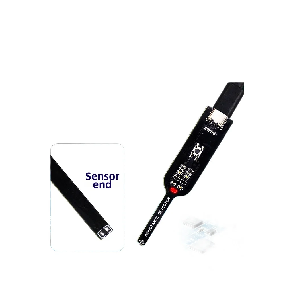 Inductance Tester for SmartFor Phone Repair Technicians Portable Powered Device with Visual LED Indicator 80x16x5mm