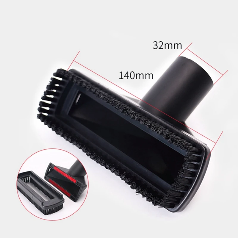 Tête de brosse d'aspiration de buse d'aspirateur universelle, pièces d'aspirateur, outil de fente, lit, canapé, 32mm, 35mm, 1,4 en 1, 3,8 pouces