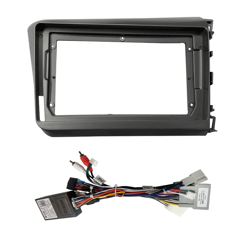 9 Inch Android Car Radio Fascias For 2012 HONDA CIVIC Stereo Player 2DIN Head Unit Dash Frame Panel Installation Trim view 5