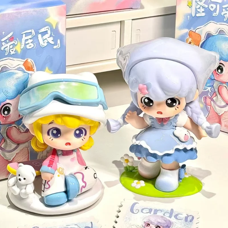 

New In-Stock Items From Ophuu Cute Resident Blind Boxes Trendy Toys Decorative Items Collectibles Figurines Creative Gifts
