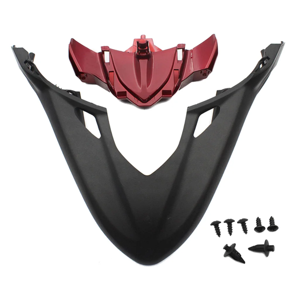 For SUZUKI V-Strom 650 DL650 2012-2017 Motorcycle Front Fender Beak Extension Cover Black