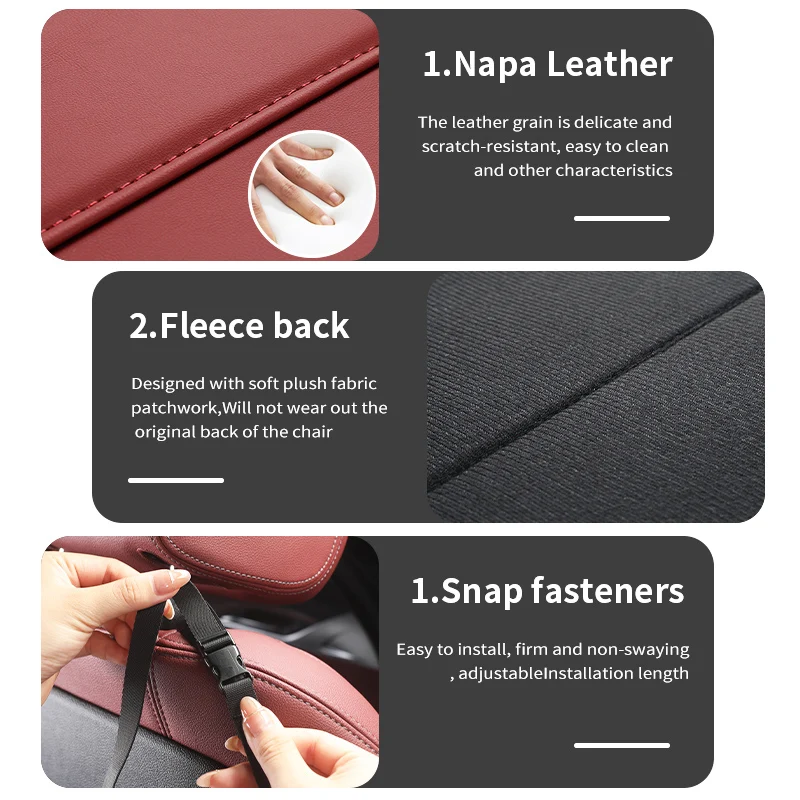 Leather Car Seat Middle Hanger Storage Bag Handbag Holder For Haval Great Wall F7 H6 H1 H2 H3 H4 H5 H7 H8 H9 M4 M6 F5 F9