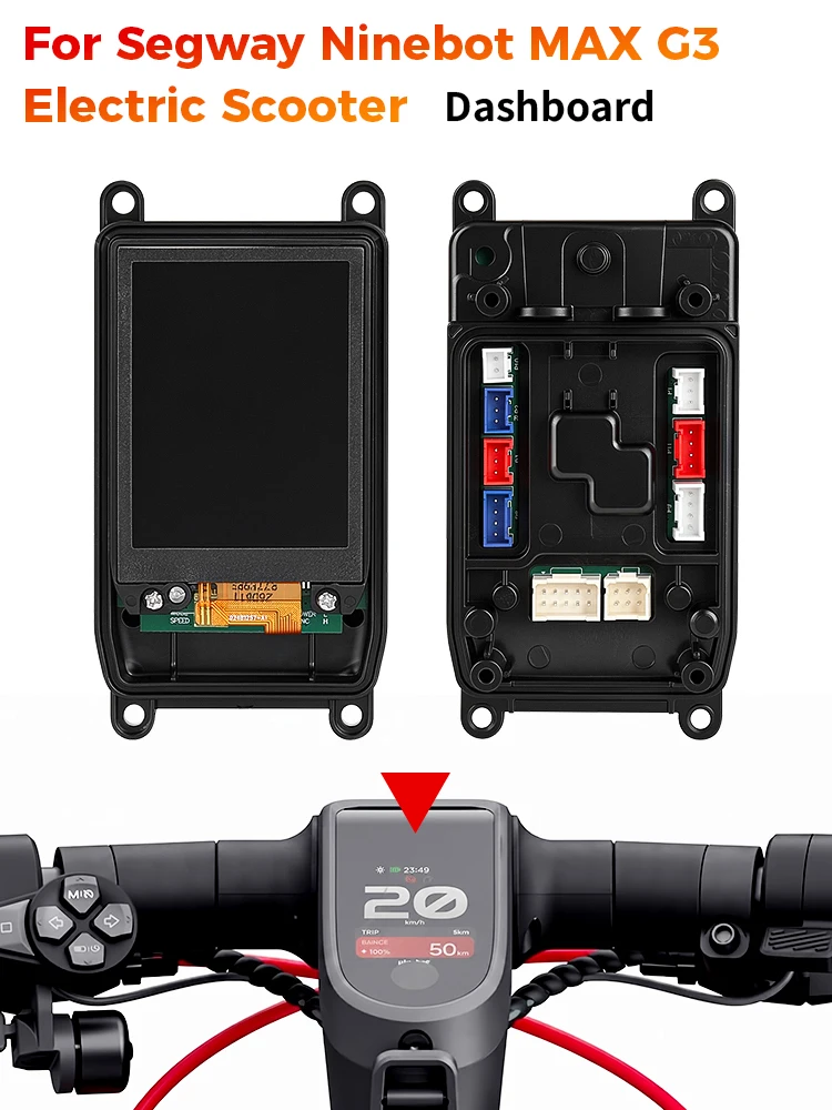 LCD-Armaturenbrett-Display-Ersatz für Ninebot MAX G3 Elektroroller-Teile Armaturenbrett-Messgerät Zubehör