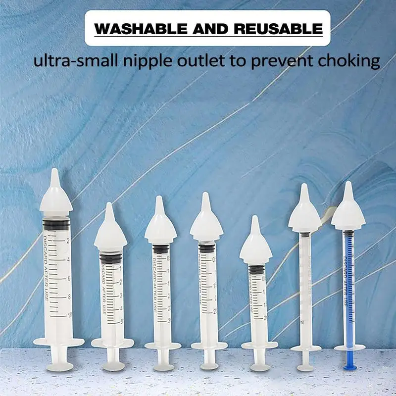 Universal Pet Feeding Nipple Mini Cat Silicone Feeding Pacifier For Newbor For New-born Kittens Puppies Rabbits Animals