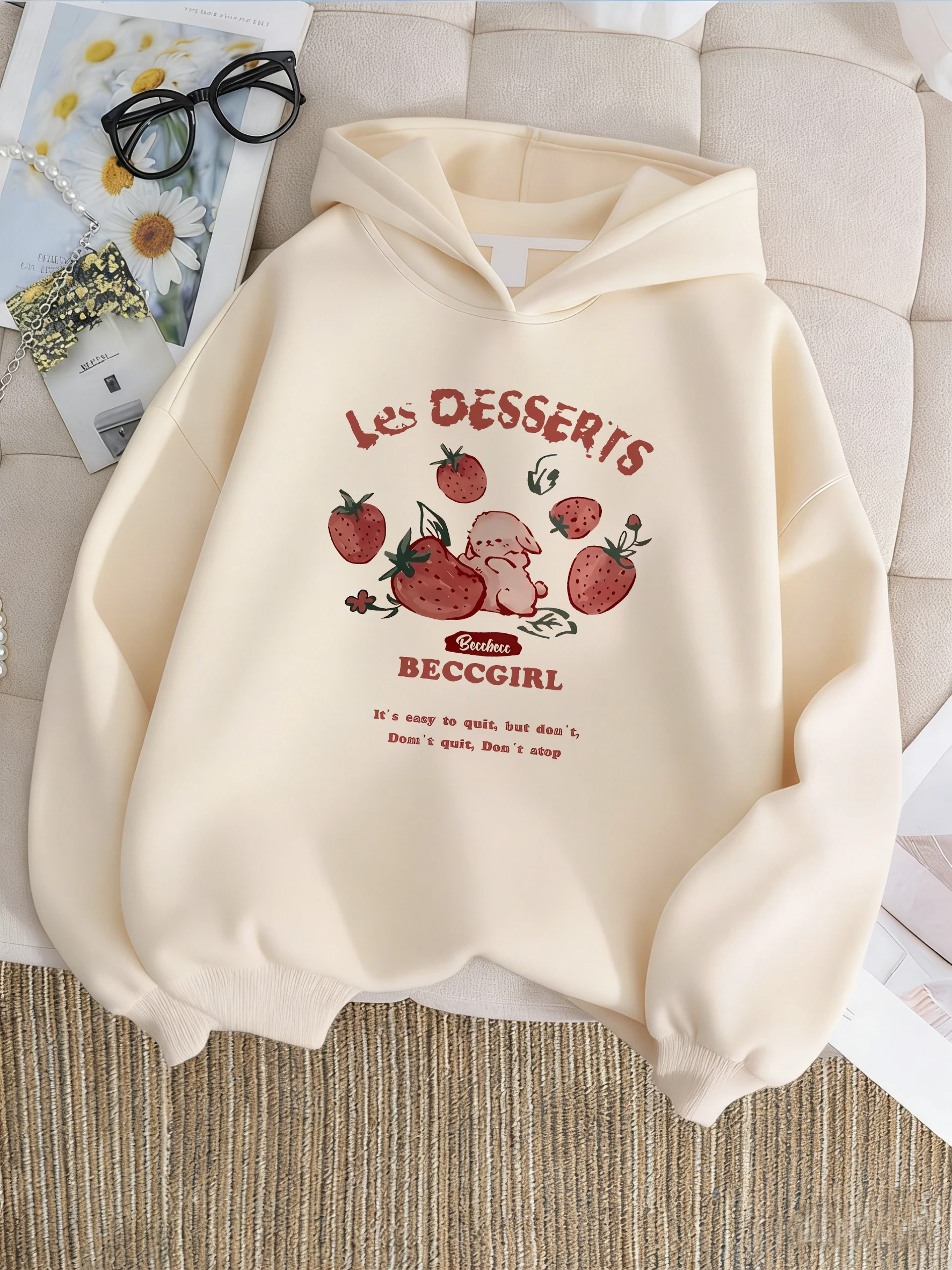 Funny Strawberry Fashion Y2k Hoodie Kids 90s Children's Sweatshirt Hoody Casual Hoodies for Boys Girls Clothes