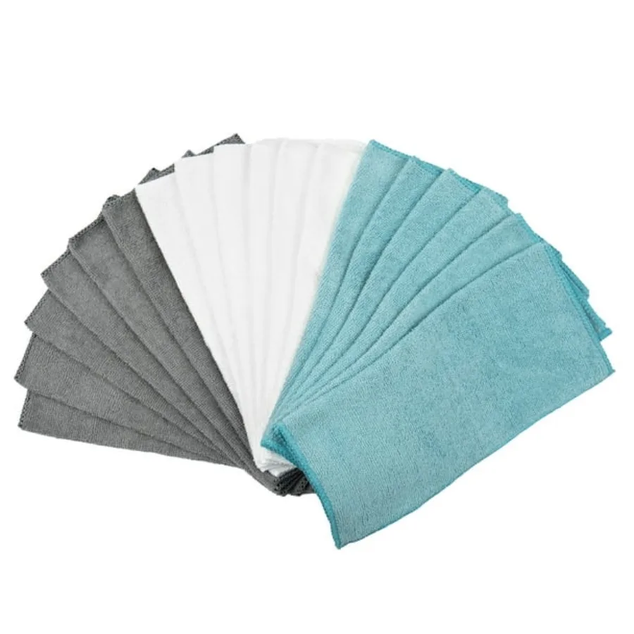 

Mainstays Microfiber Assorted Solid Colors Dishcloths 18 Piece