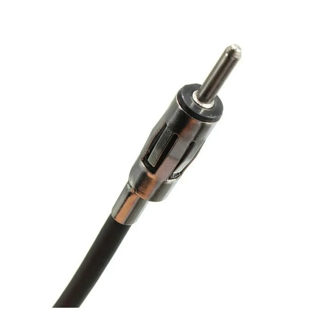 New Car Radio Stereo ISO TO DIN Male Aerial Antenna Extension Cables Adapter