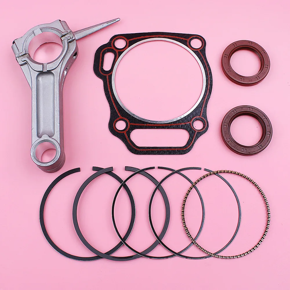 

Connecting Rod For Honda GX390 13HP GX 390 88mm Piston Rings Cylinder Gasket Oil Seal Lawn Mower Engine Replace Spare Part