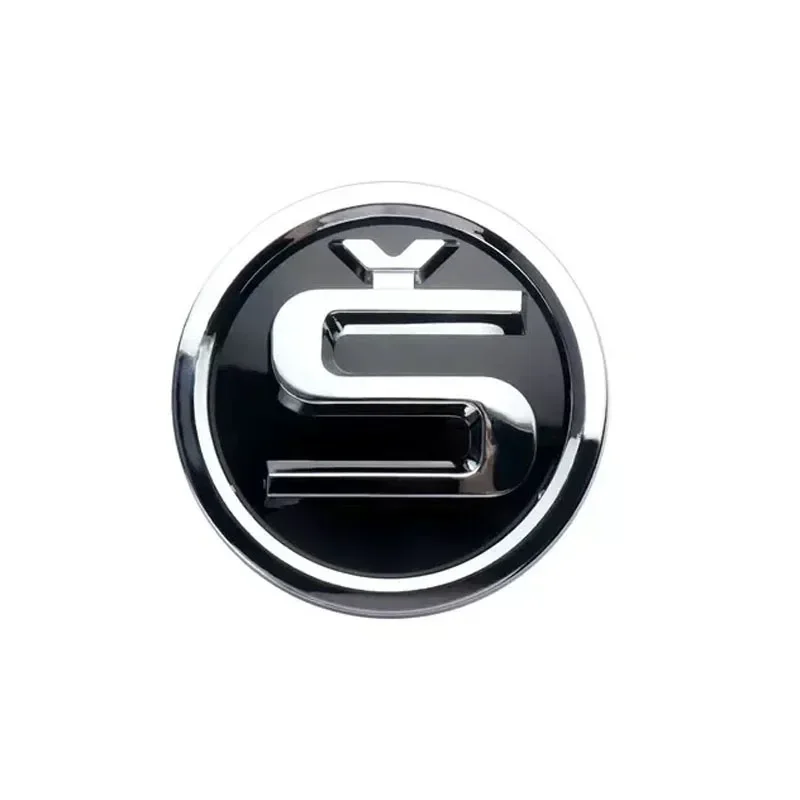 For SKODA Front and Rear Car Emblem Logo Sticker 80MM 90MM 100MM