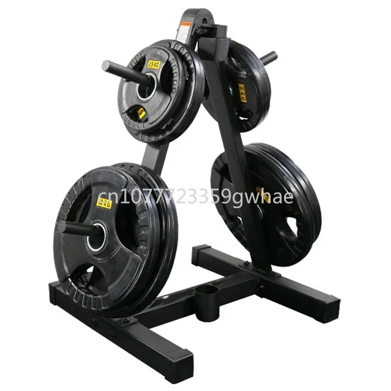 Gym Fitness 25/50mm Aperture Barbell Discs Rack Dumbbell Plates Support Pole Holder Weight Training Equipments Storage Bracket