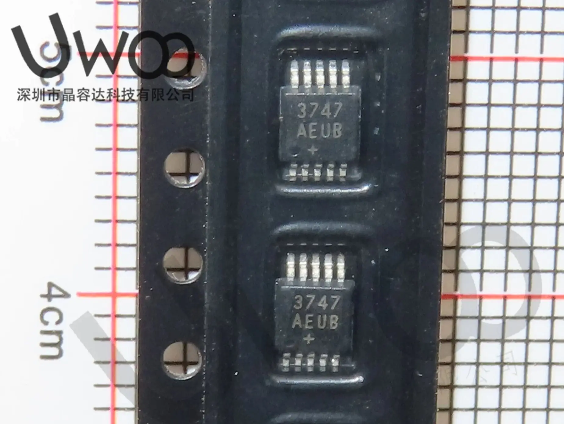 

Original New MAX3747AEUB+T MAX3747AEUB IC LIMITING AMP - MSOP10 10PCS Lot